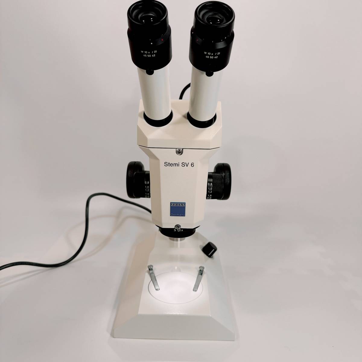 激安大特価！】 ZEISS 一体型 付属 ライト 照明 ガリレオ式 実体顕微鏡