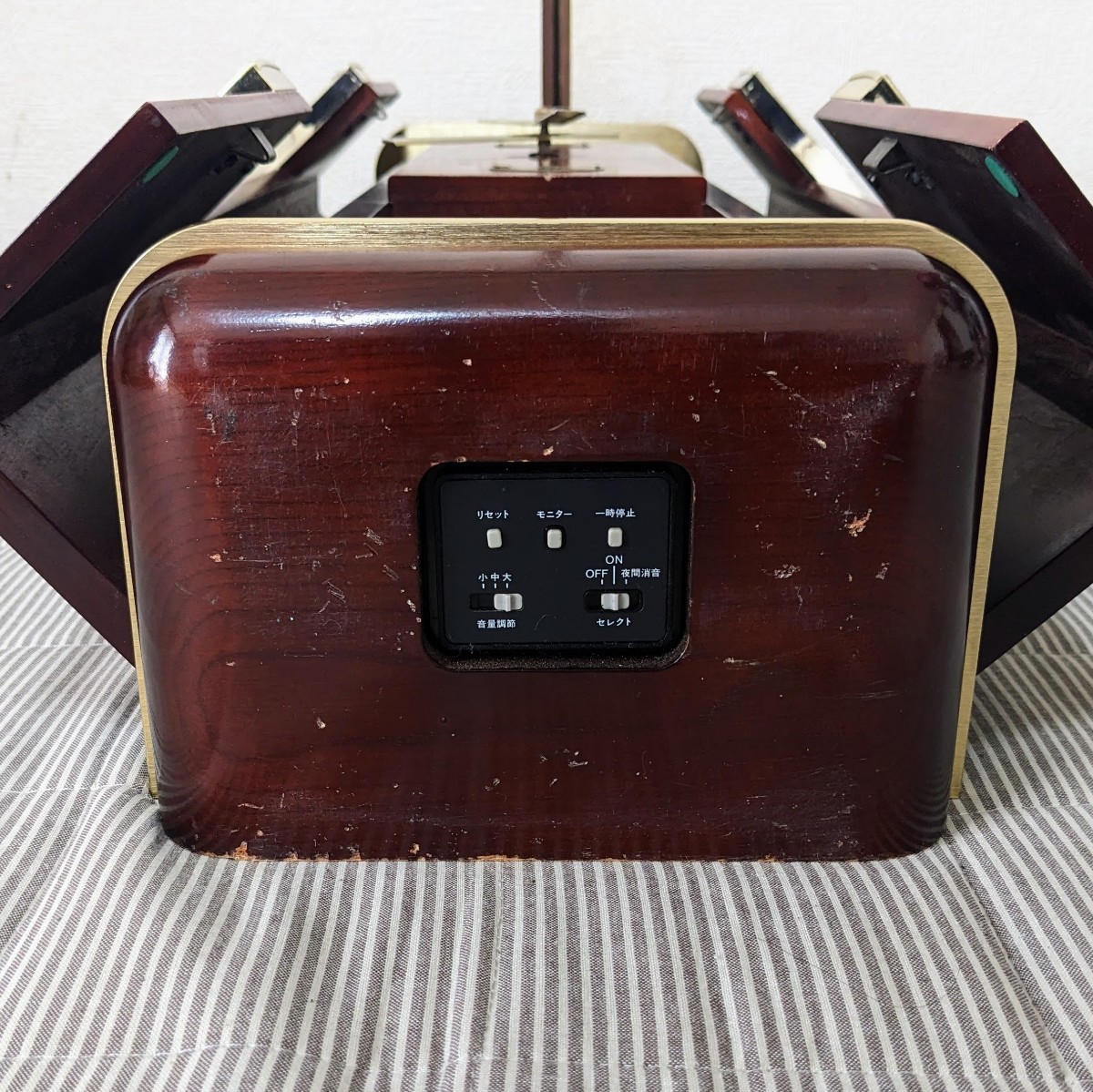 希少レア 壁掛け時計 からくり時計 Small Worldスモールワールド