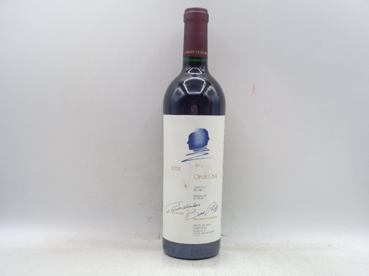 同梱】OPUS ONE 2014 オーパスワン カリフォルニア 赤ワイン 750ml 14