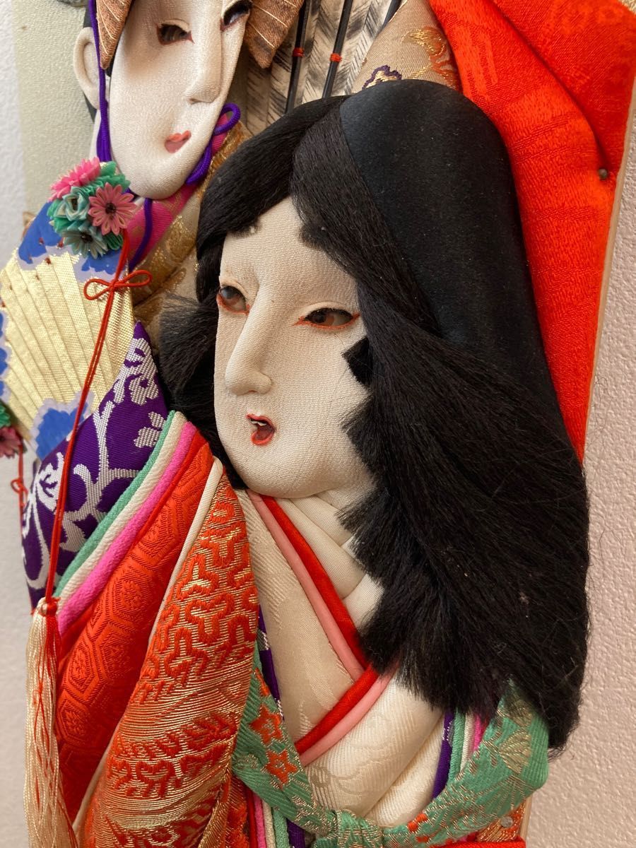 ポンパドー ビター 《箱あり》 三越 春駒 御羽子板 高級 押絵羽子板