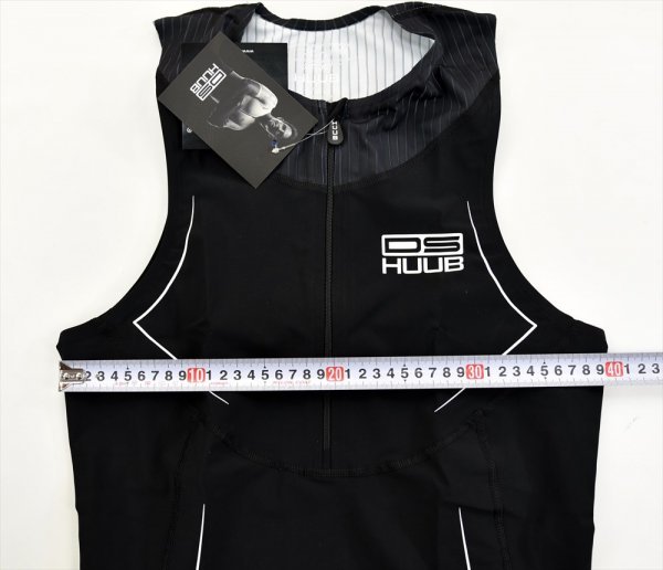 送料無料4☆HUUB☆フーブ Dave Scott トライトップ size:S ブラック