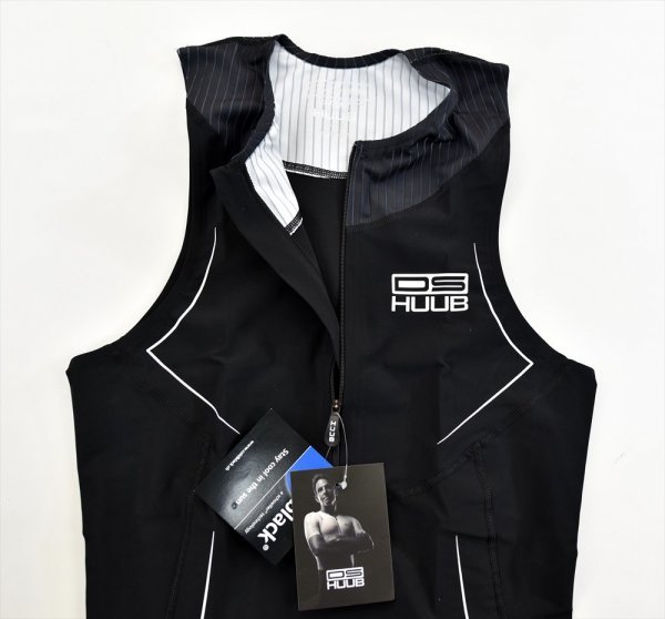 送料無料4☆HUUB☆フーブ Dave Scott トライトップ size:S ブラック