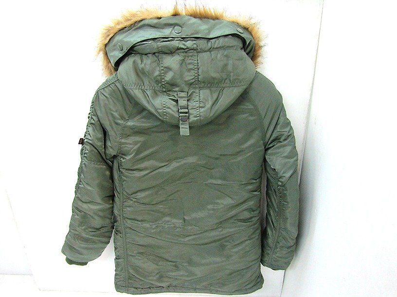 中古 アルファインダストリーズ ★ レディースS N-3Bジャケット 22094-221 AlphaIndustries_画像3