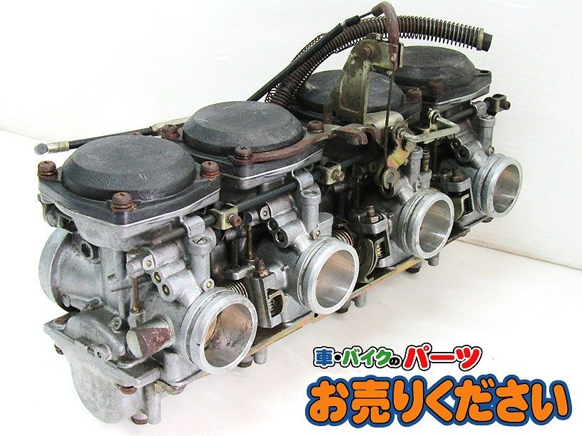 中古現状 スズキ GSX750S ★ 純正 ミクニ キャブレター 約32φ 当時物 旧車 刀 カタナ MIKUNI_画像1