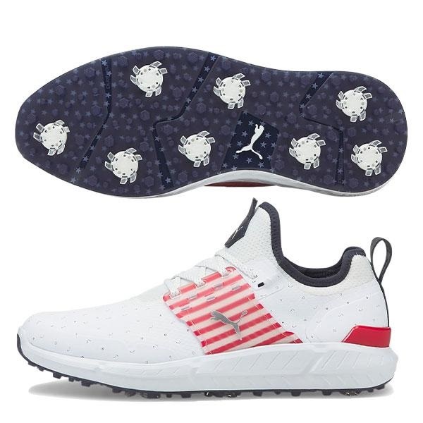 プーマ 26cm イグナイト アーティキュレート ホワイト 税込定価22000円 PUMA IGNITE ARTICULATE Love Golf H8 ゴルフ ソフトスパイクの画像1