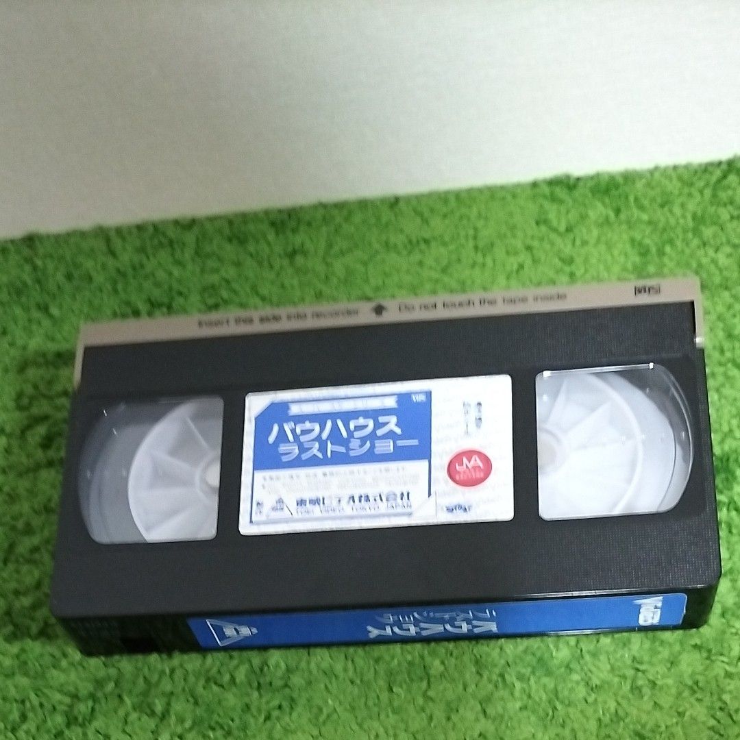『BAUHAUS』ラストショウ　VHS 正規セル商品　1984年　9800円 国内　日本製　送料出品者負担　匿名配送　
