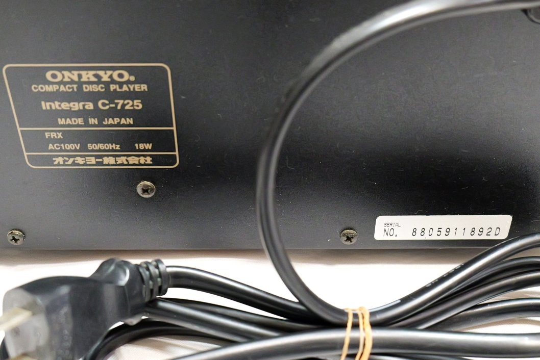 ONKYO Integra C-725 ジャンク|CDデッキ ONKYO Integra C-725 ジャンク|CDデッキ