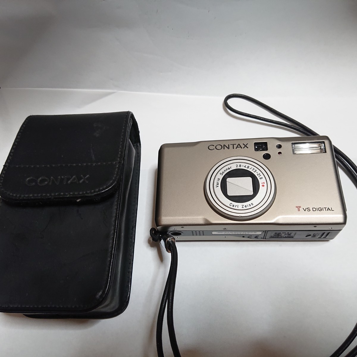 コンタックス CONTAX TVS DIGITAL コンパクトデジタルカメラ 専用