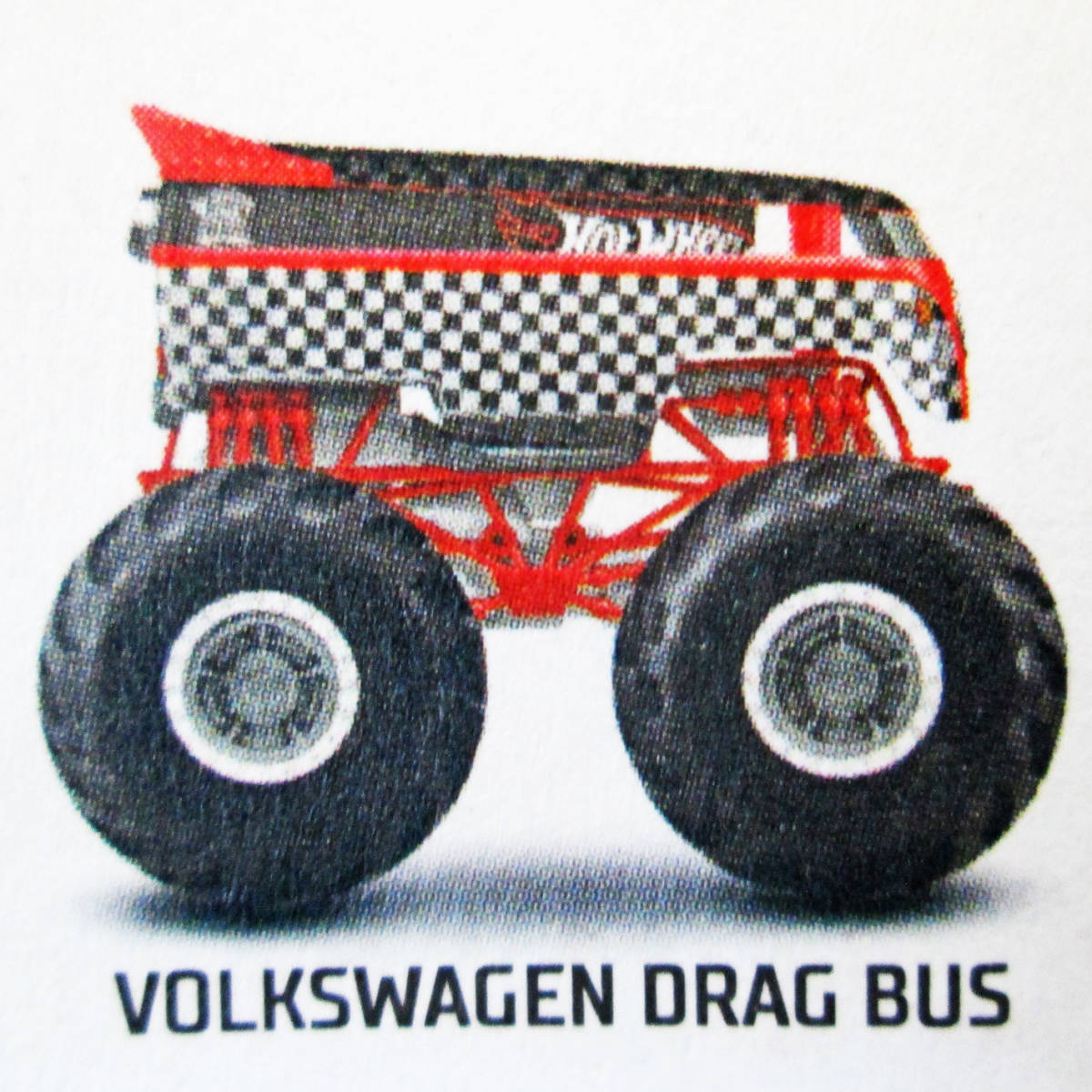 ★大人気★レア★MONSTER JAM TRUCKS VW DRAG BUS US版/モンスター トラック/フォルクスワーゲン バス/4WD/オフロード/チェッカー/ピンスト_画像9