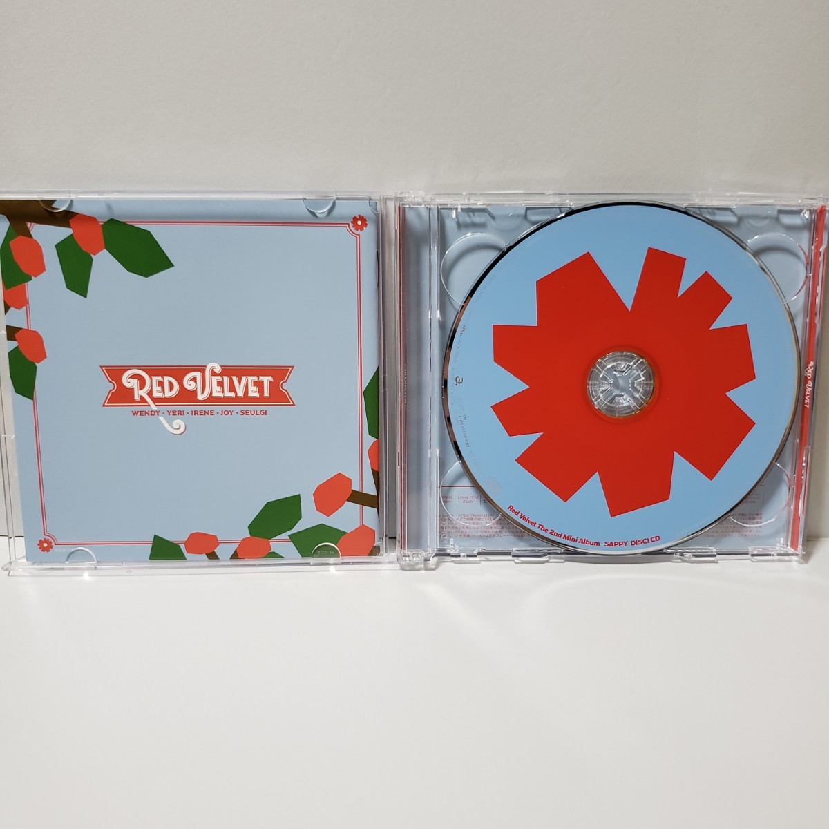 【超貴重!!】【送料無料!!】RED VELVET★SAPPY★初回限定盤 CD+DVD★ウェンディ トレカ付き★新品同様 美品 WENDY