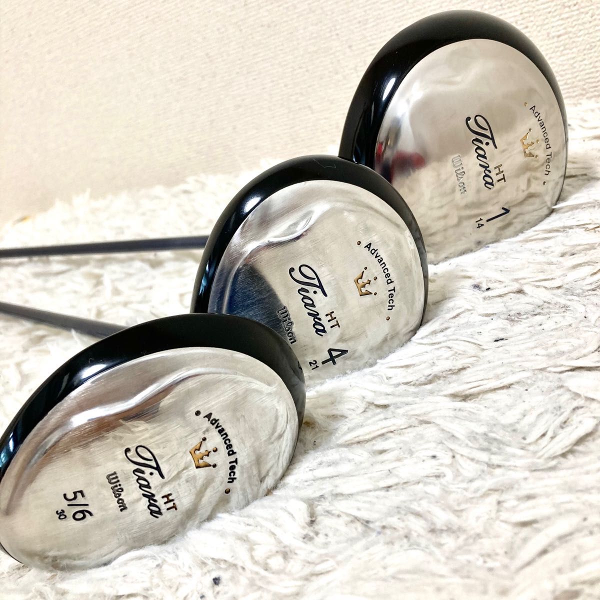 限定1セット】レディース Wilson ウィルソン Tiara ティアラ HT