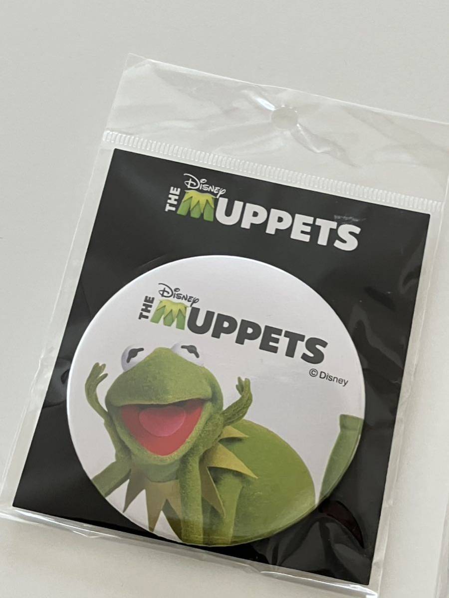 ☆THE MUPPETS(ザ・マペッツ)カーミット/缶バッジ /ディズニー/マペットショー/缶バッチ /直径7.5cm/２個セット②_画像2