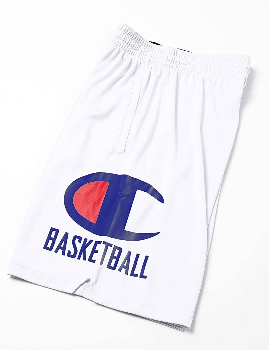 [KCM]Z-chmp-258-XL* exhibition goods *[Champion] men's big C Logo p Ractis pants basketball C3-PB557 white size XL