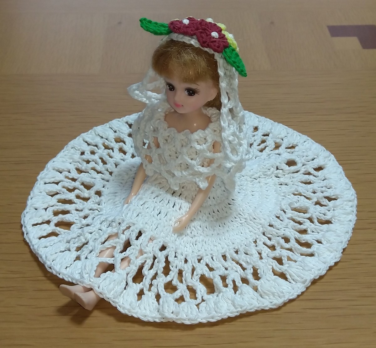 リカちゃん レース編み 洋服 - おもちゃ/人形
