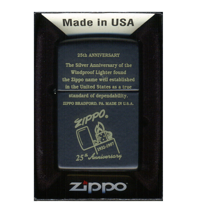 ジッポー オイルライター Zippo 25th Z218-104600/送料無料_画像1