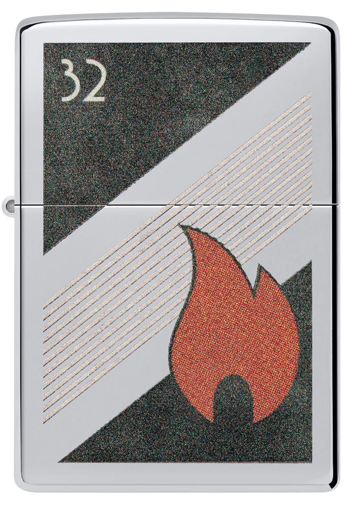 ジッポー オイルライター アメリカ加工 32 Flame Design 48623/送料無料メール便 ポイント消化