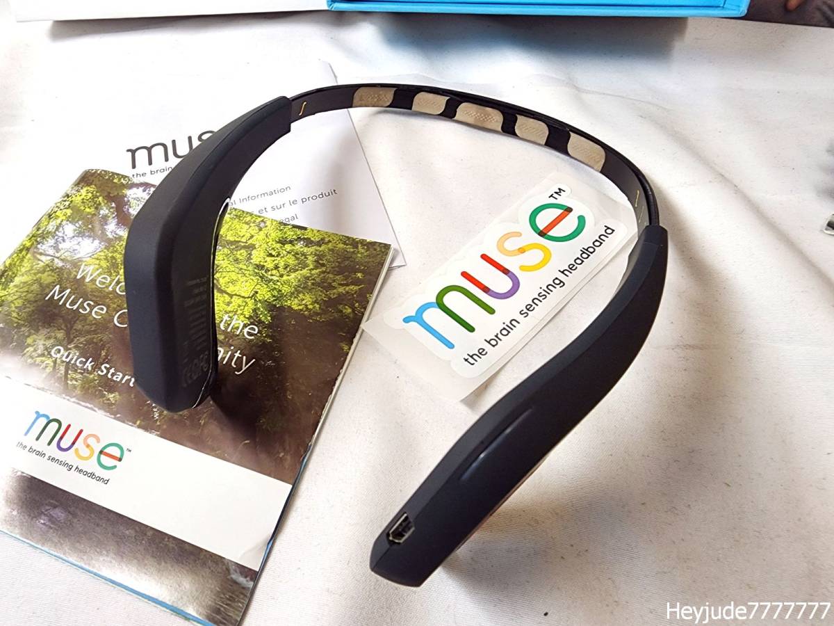新品/未使用品】 Muse 脳波計 スマホ連動 脳活動 計測 デバイス