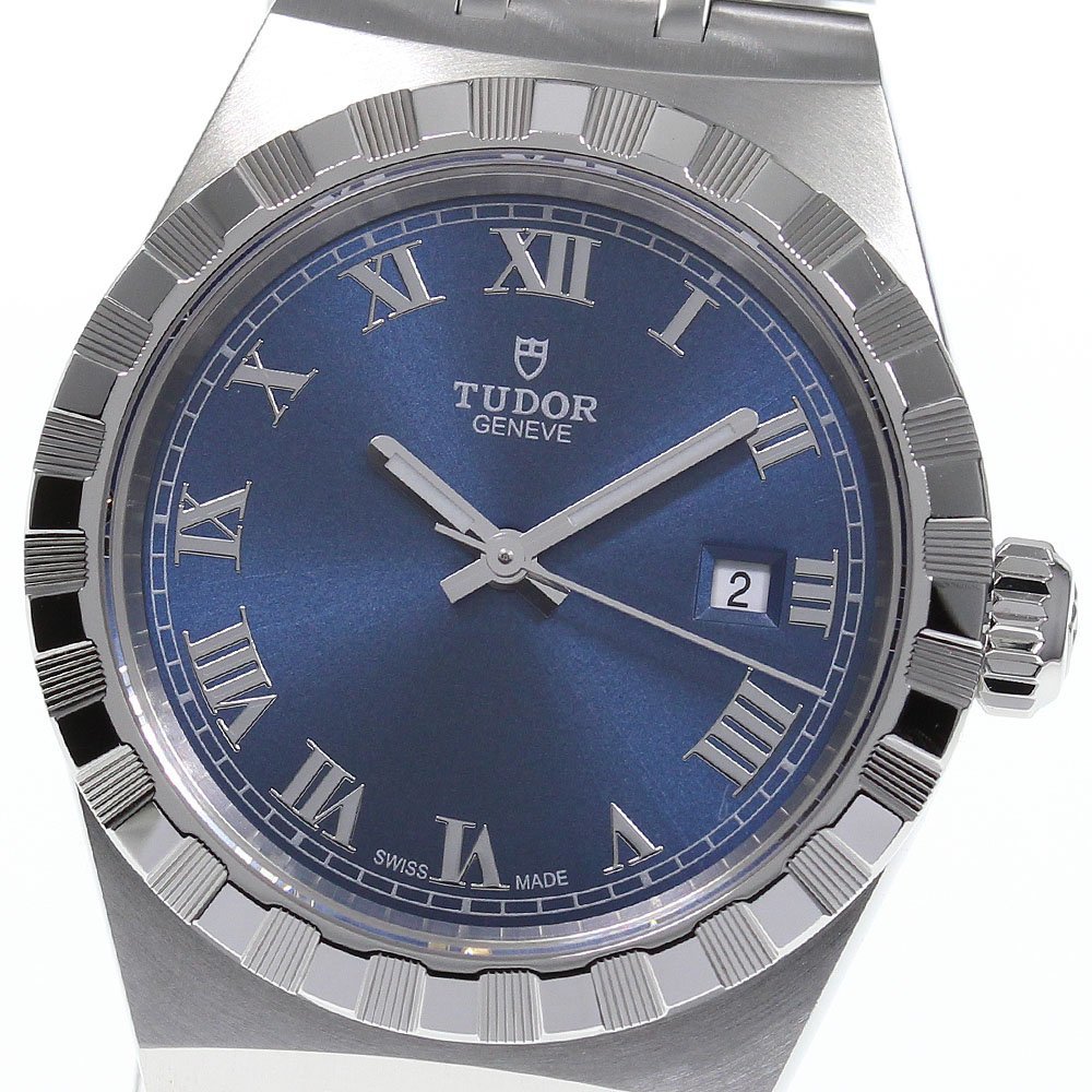 チュードル TUDOR 28300 ロイヤル デイト 自動巻き レディース 美品 箱・保証書付き_743935【ev10】