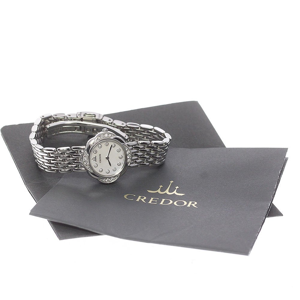 セイコー SEIKO 1E70-0DE0/GTE839 クレドール シグノ 11Pダイヤ ダイヤ