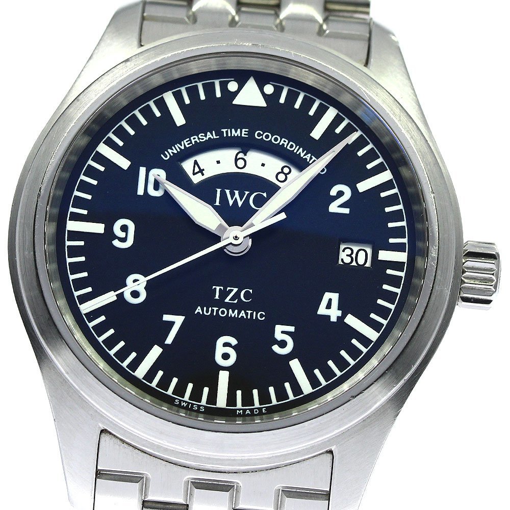 IWC IWC SCHAFFHAUSEN IW325101 フリーガーUTC デイト 自動巻き メンズ _747969