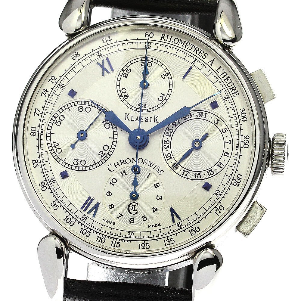 新しいエルメス クロノスイス Chronoswiss _748705 美品 メンズ 自動