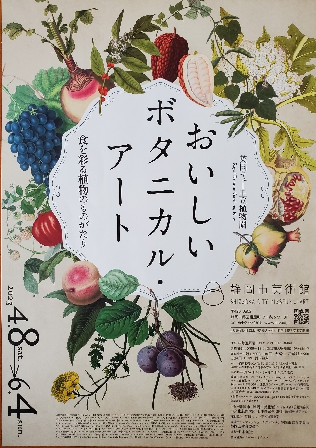 おいしいボタニカルアート展 静岡市美術館 招待券1枚③ | energysource