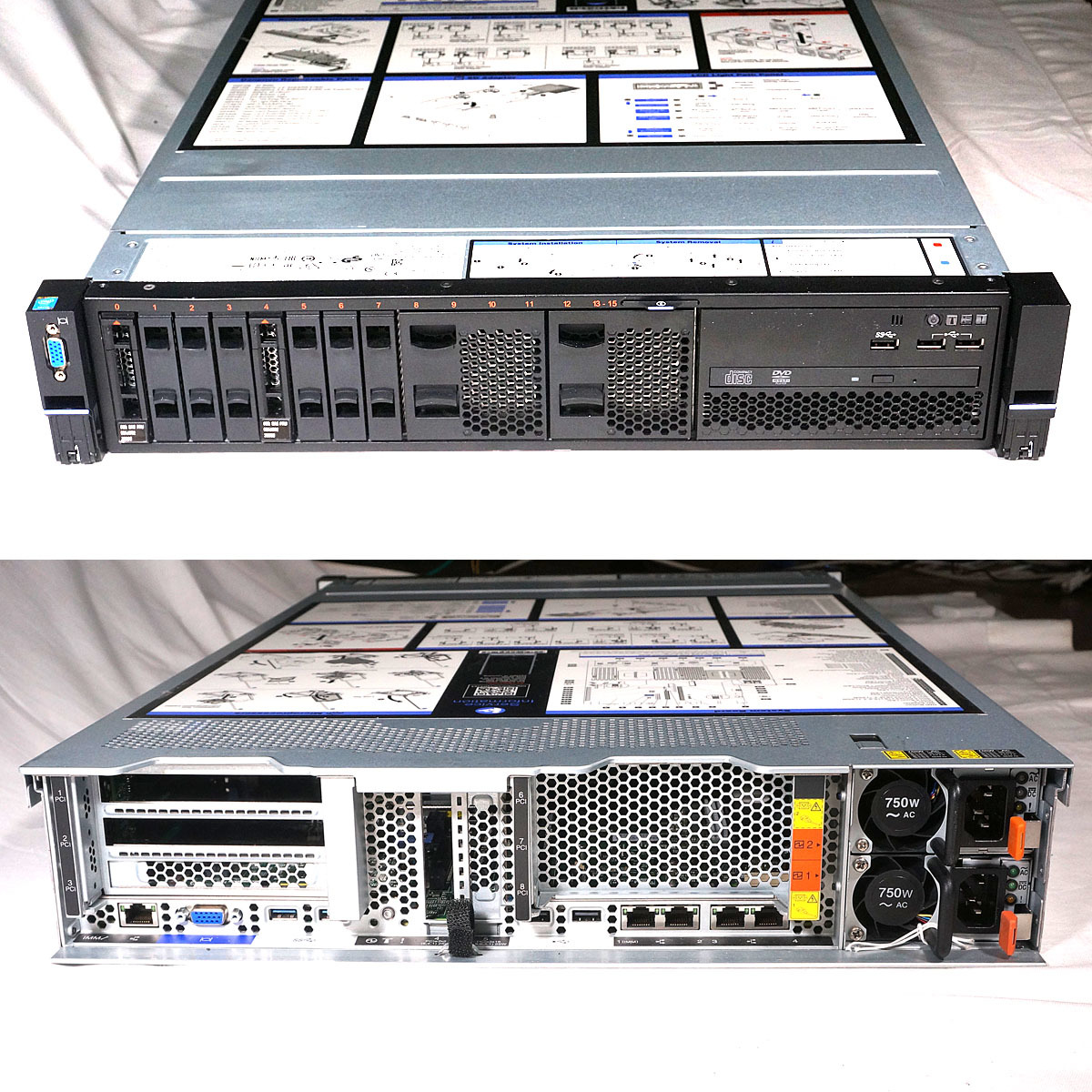 ☆日本の職人技☆ E5-2670 Xeon M5 x3650 System 高性能サーバー IBM