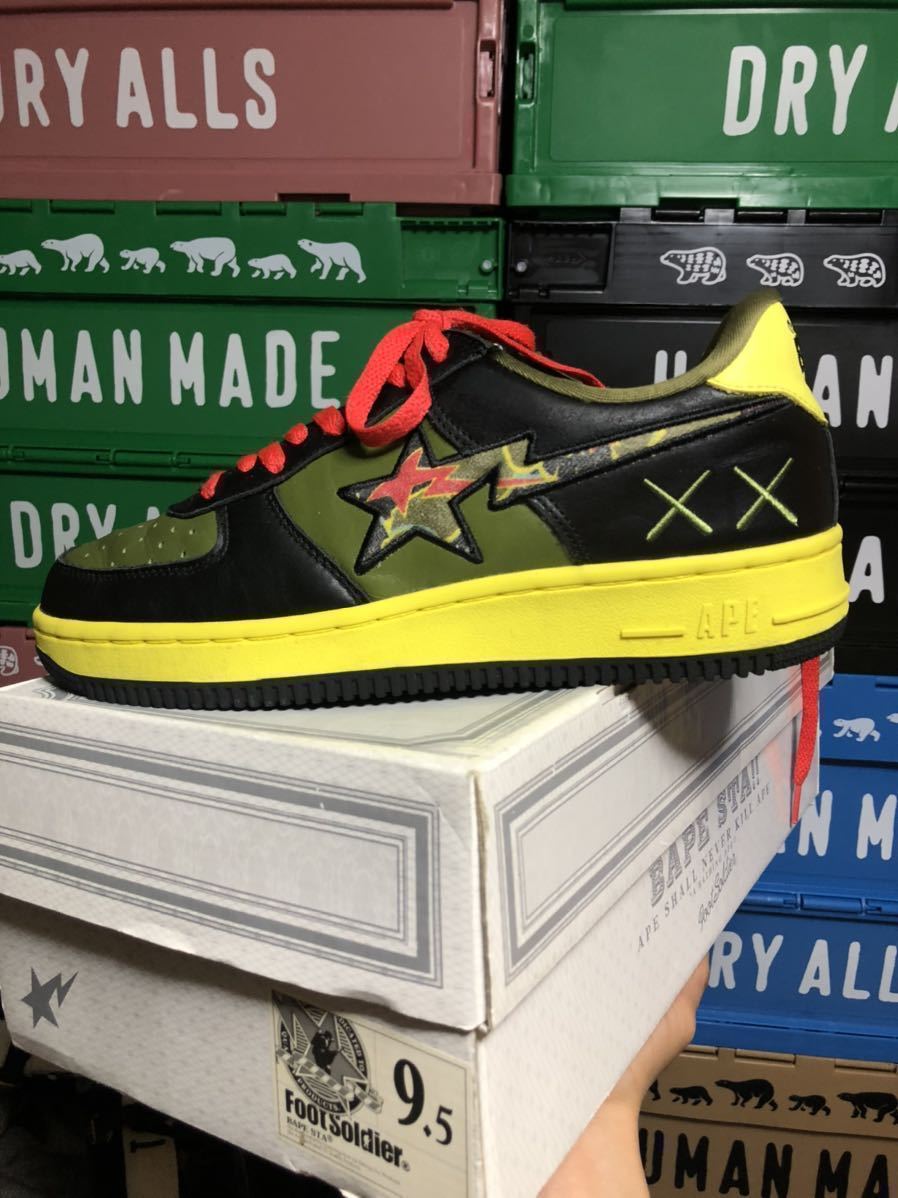 BAPESTA X KAWS FS 001 NEW A BATHING APE アベイシングエイプ