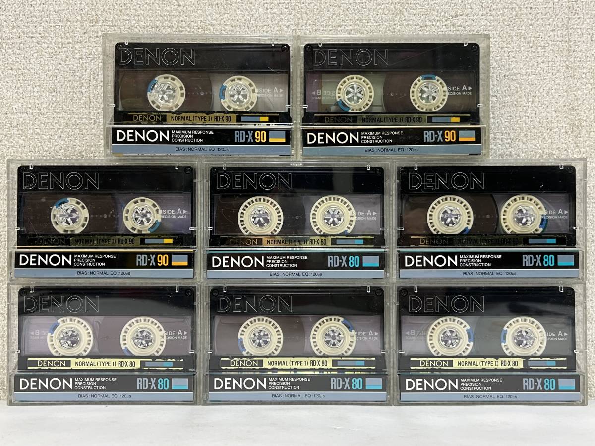 DENON RD-X カセットテープ 8本