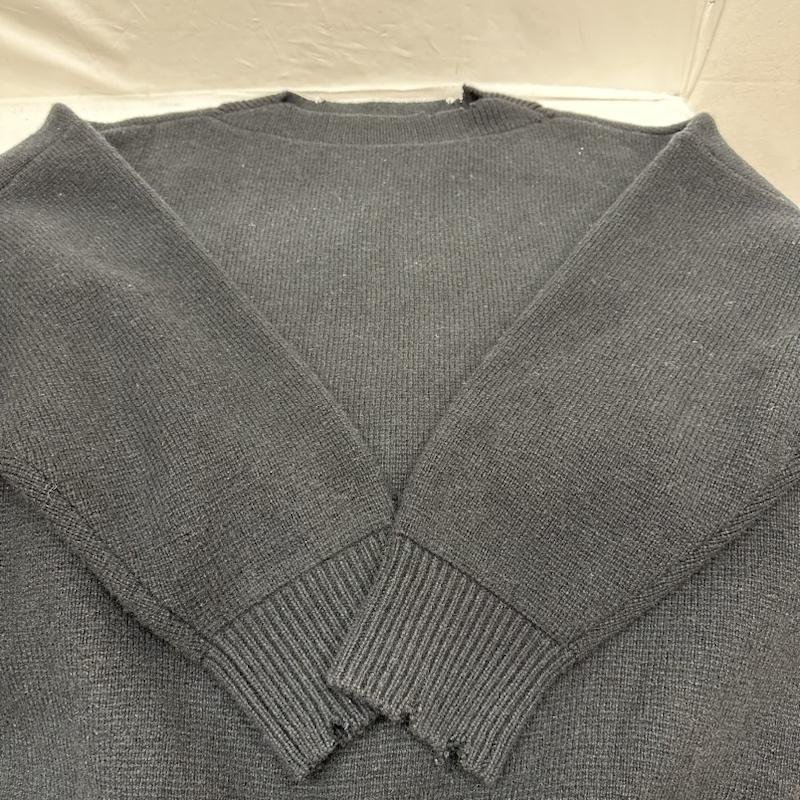 アンユーズド US2254 DAMAGE 5G WOOL KNIT ダメージ ボートネック