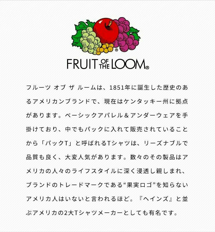 【新品】 L ブラック FRUIT OF THE LOOM(フルーツオブザルーム) 半袖 スウェット メンズ ヘビーウェイト 11.8オンス 厚手 無地 クルーネッ_画像6