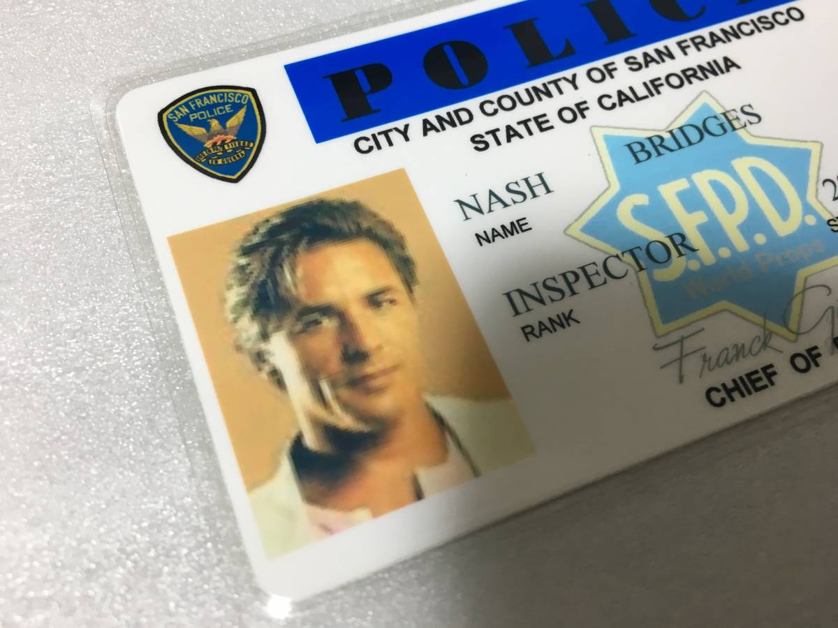 ◇ アメリカ ドラマ グッズ 刑事ナッシュ ブリッジス Nash Bridges風