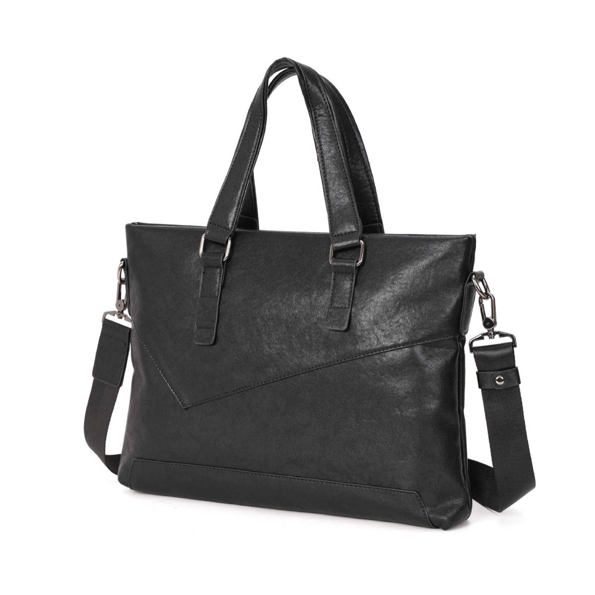  высококачественный PU кожа  ... сумка   мужской PC сумка   наплечная сумка 　... Leaf   кейс   ширина   модель   ...   ...　PC сумка  　 черный 