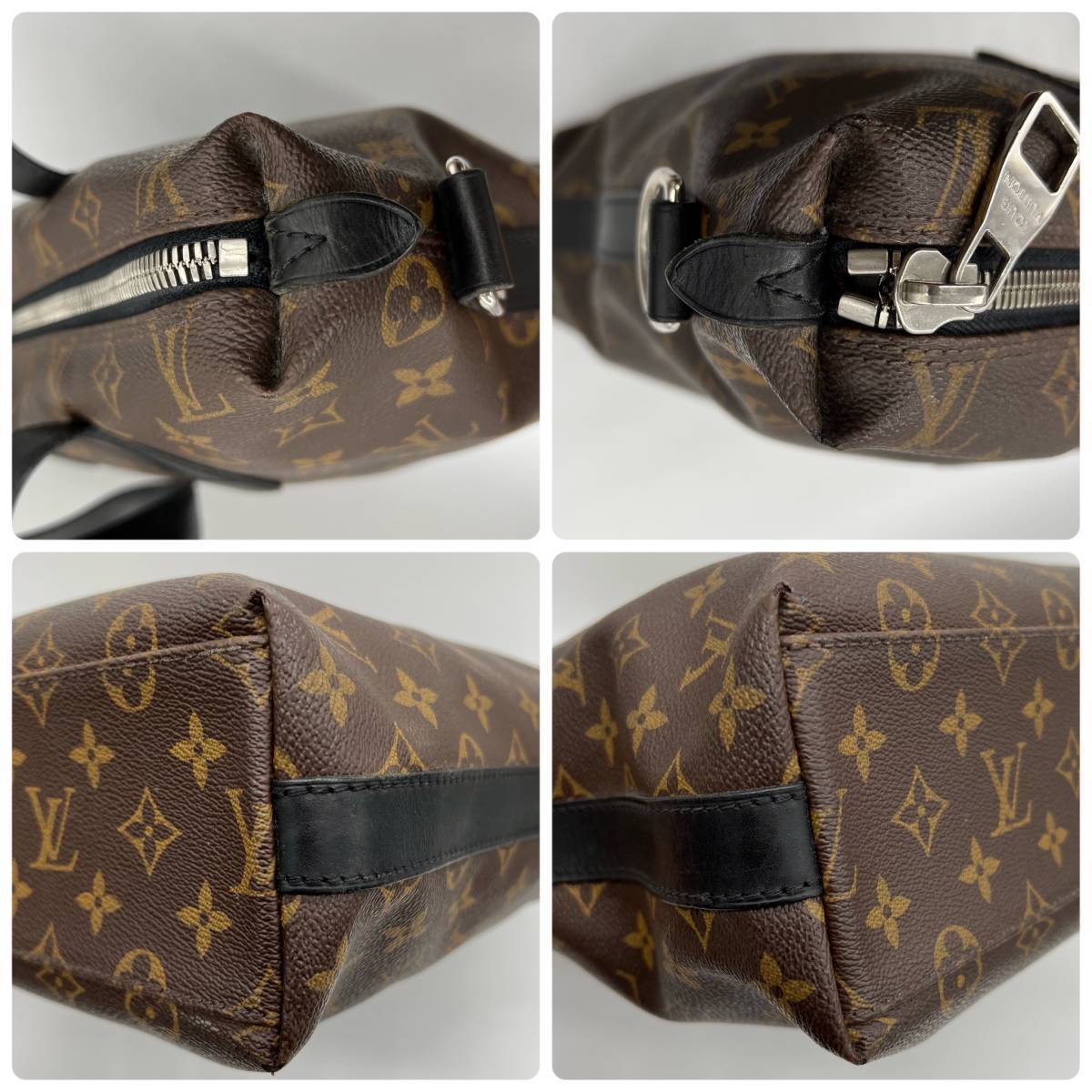 1円【美品】LOUIS VUITTON ルイヴィトン M40388 モノグラム マカサー キタン 2way ショルダーバッグ トート ビジネスバッグ ブリーフケース_画像8