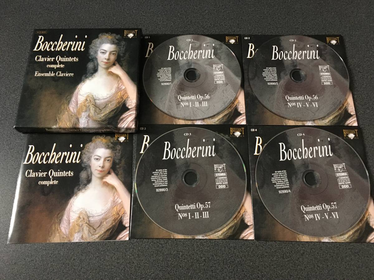 ★☆【4CD-BOX】ボッケリーニ:ピアノ五重奏曲全集 アンサンブル・クラヴィエーレ☆★_画像5