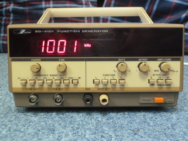 IWATSU 岩通 SG-4101 ファンクションジェネレータ-