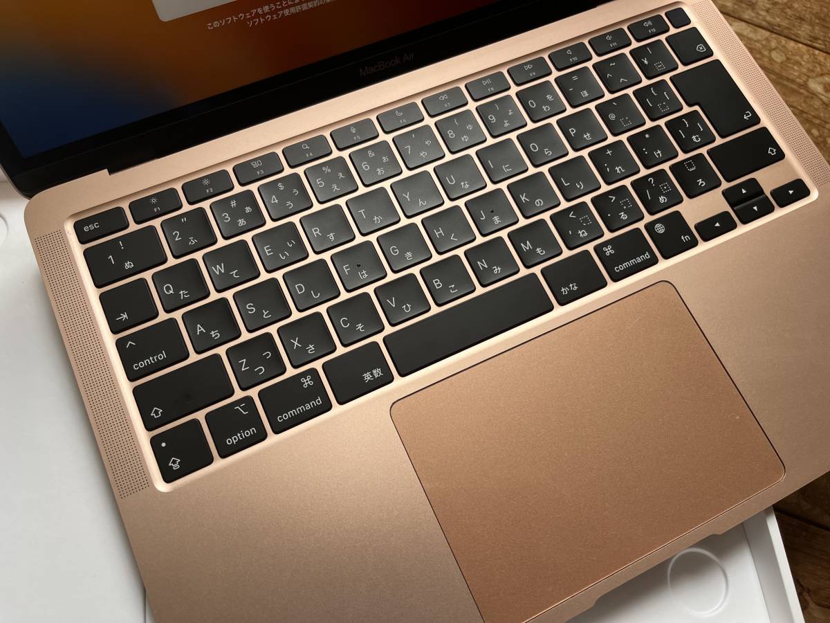 は自分にプチご褒美を 256GB APPLE モデル M1 MacBook MacBook Air