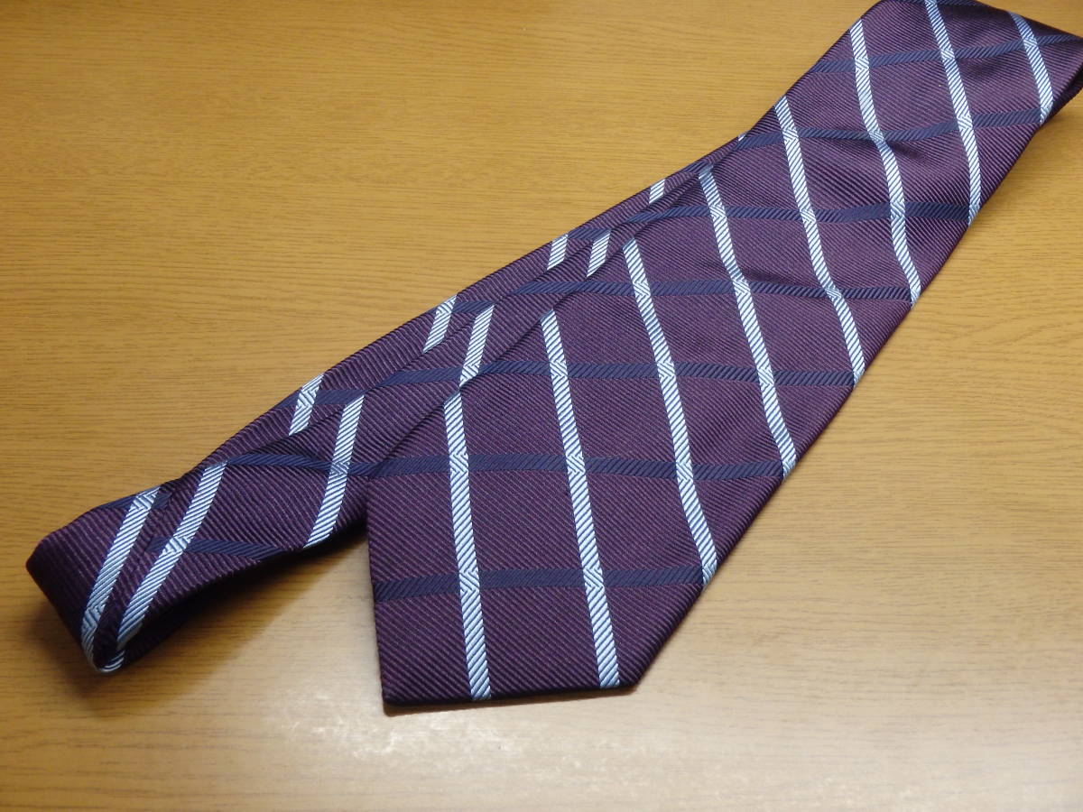 b дракон wa-. галстук фиолетовый цвет . бледно-голубой . темно синий. полоса 