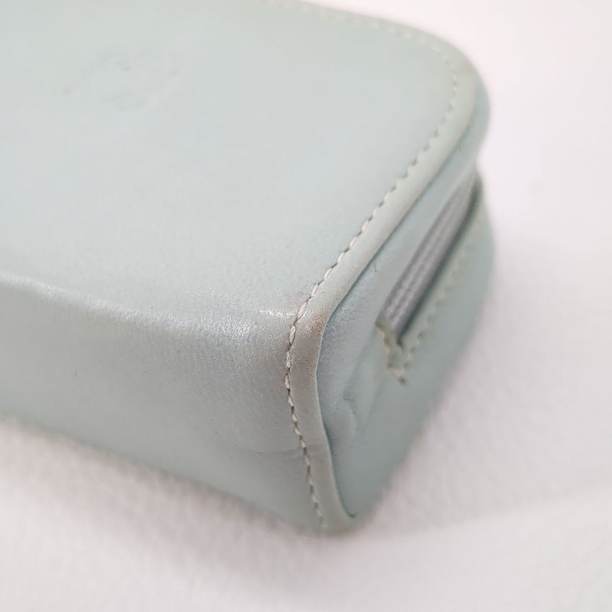 LOEWE Loewe ячейка для монет кошелек для мелочи . mint green серия дыра грамм napa кожа *3107/SBS в соответствии магазин 