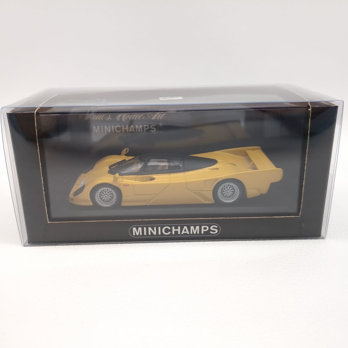 MINICHAMPS Daur Porsche 962 Street version 064001 イエロー 1/43 ミニカー ポルシェ ミニチャンプス ◆3109/宮竹店