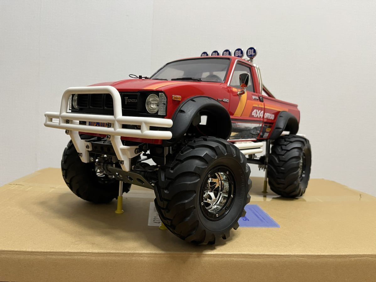 ☆タミヤ 1/10電動RC4×4ピックアップ トヨタハイラックスマウンテン