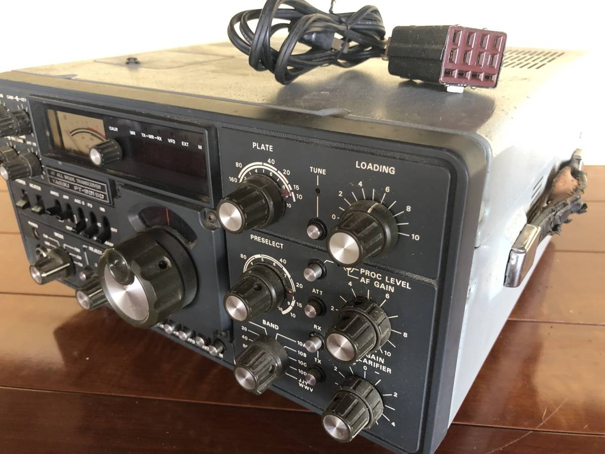 ②ヤエス 八重洲無線 YAESU HF オールモード FT-901SD 動作未確認 ジャンク扱い