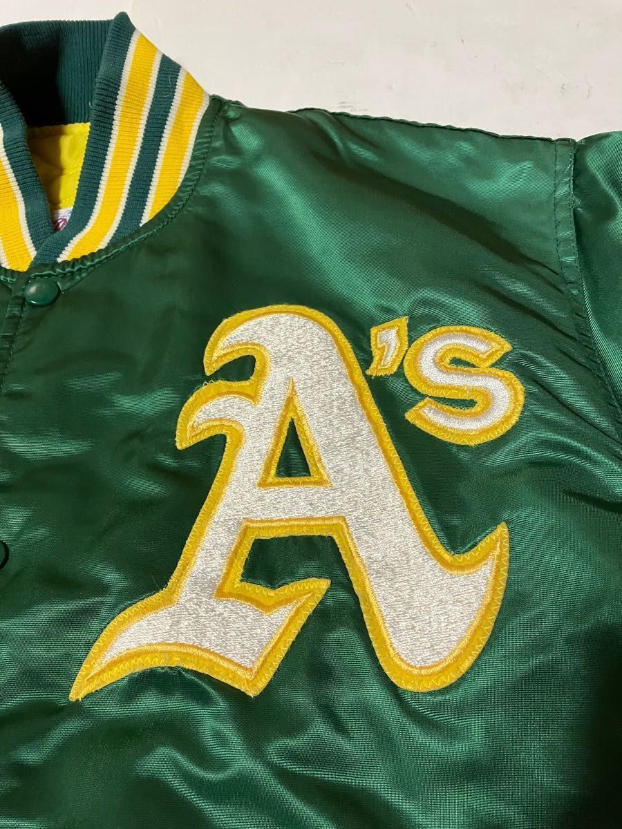 日本通販売 ☆Athletics アスレチックス スタジャン ジャケット