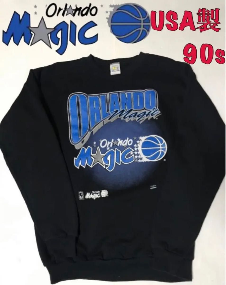 ORLANDO MAGIC オーランド マジック スウェット トレーナー USA製 90s NBA バスケット アメリカ