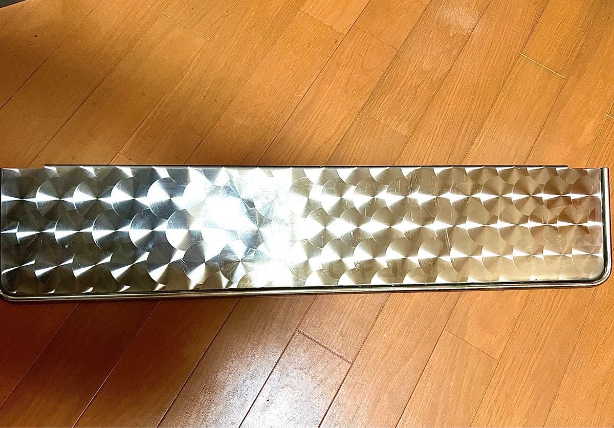 ヤ*マ様 当時物 デコトラ 丸棒巻 山型アンドン ウロコステン レトロ ウロコ 化粧板 飾りプレート丸棒巻き レトロ デコトラ トラック