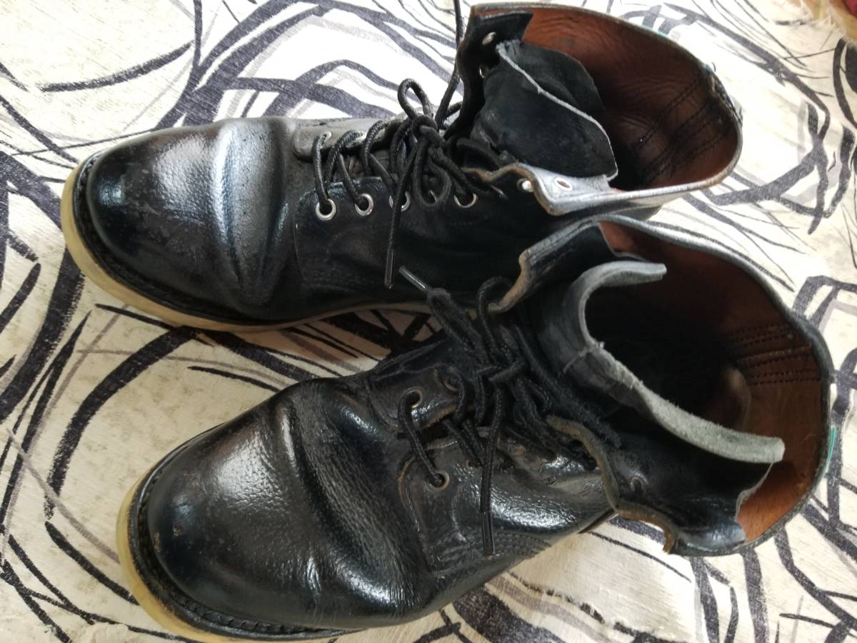 男性に人気! vibram 加工 ビンテージ ダメージ ハード ミリタリー