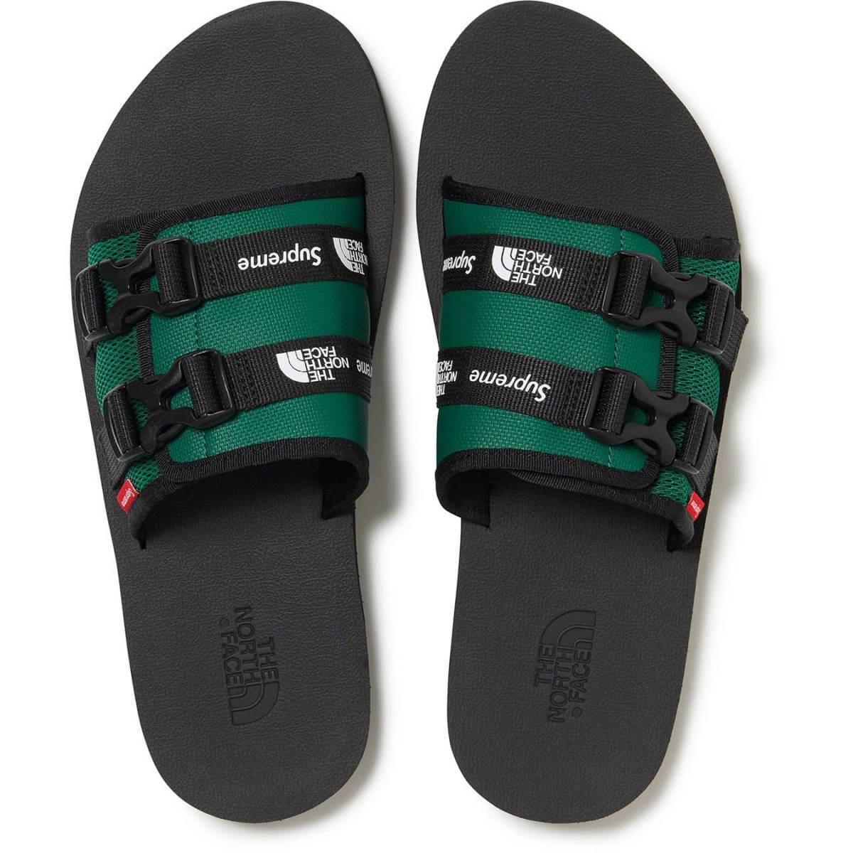 新品未開封 Supreme The North Face Trekking Sandal 緑 Dark Green 22SS サンダル_画像2