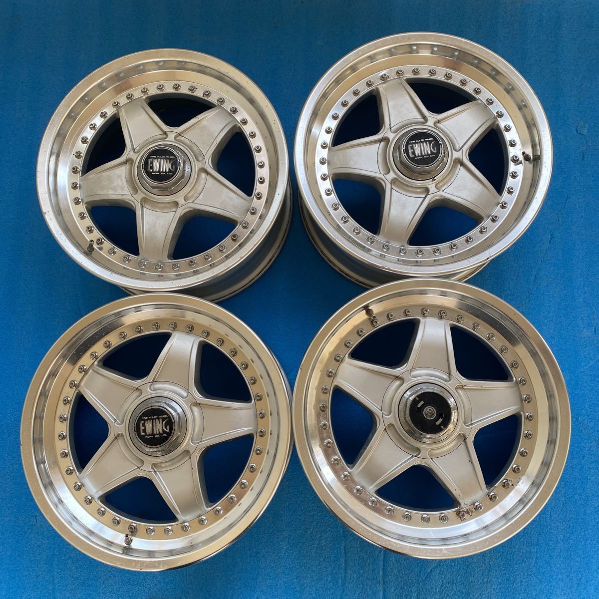 Yahoo!オークション - 旧車 WORK EWING 16インチ 16x7JJ PCD Yahoo!オークション - 旧車 WORK EWING 16インチ 16x7JJ PCD