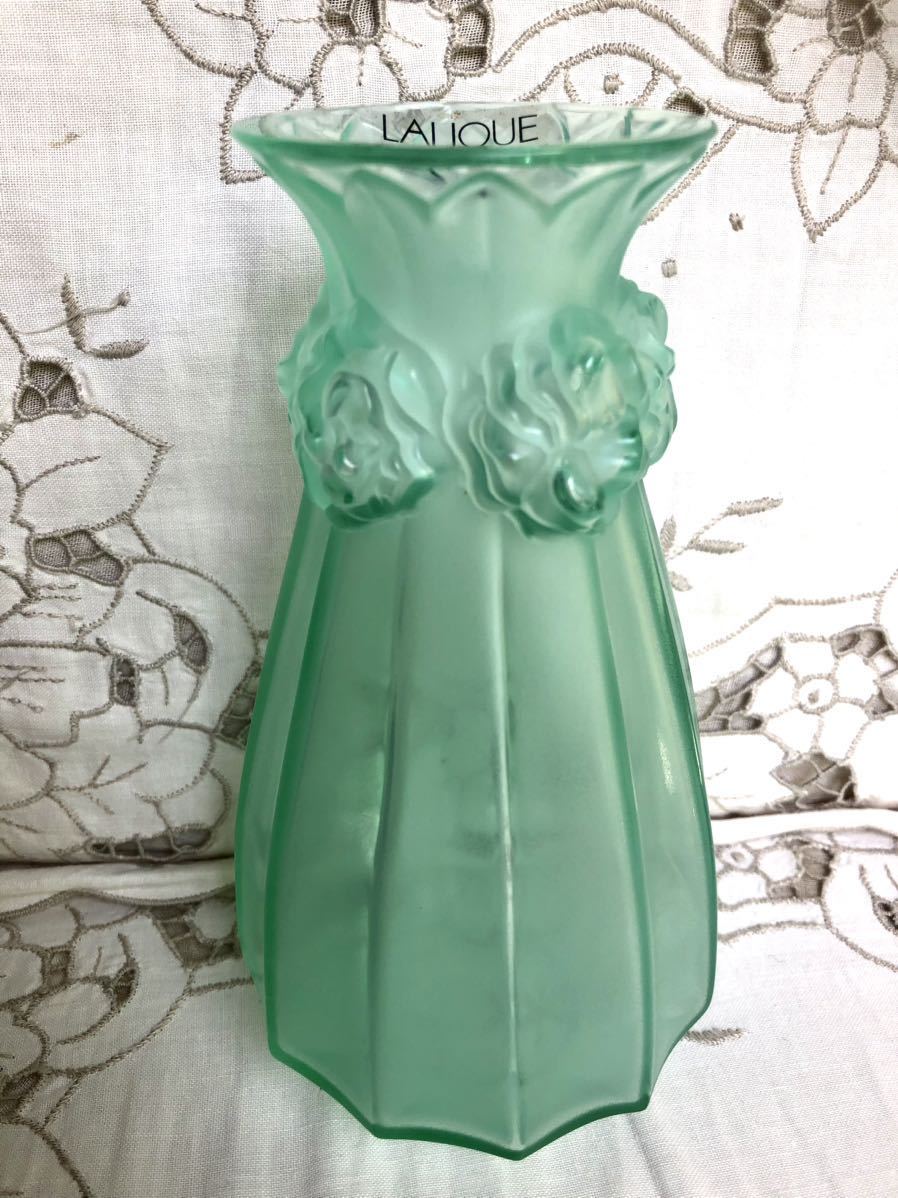 最終価格☆新品☆ルネラリック♪フラワーベース♪花瓶♪Lalique 箱