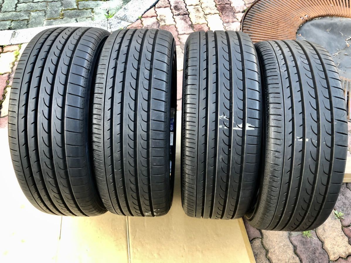 215/45R18 美品 レイズ ヴォウジェ 18インチ ブルーアース RAYS VERSUS